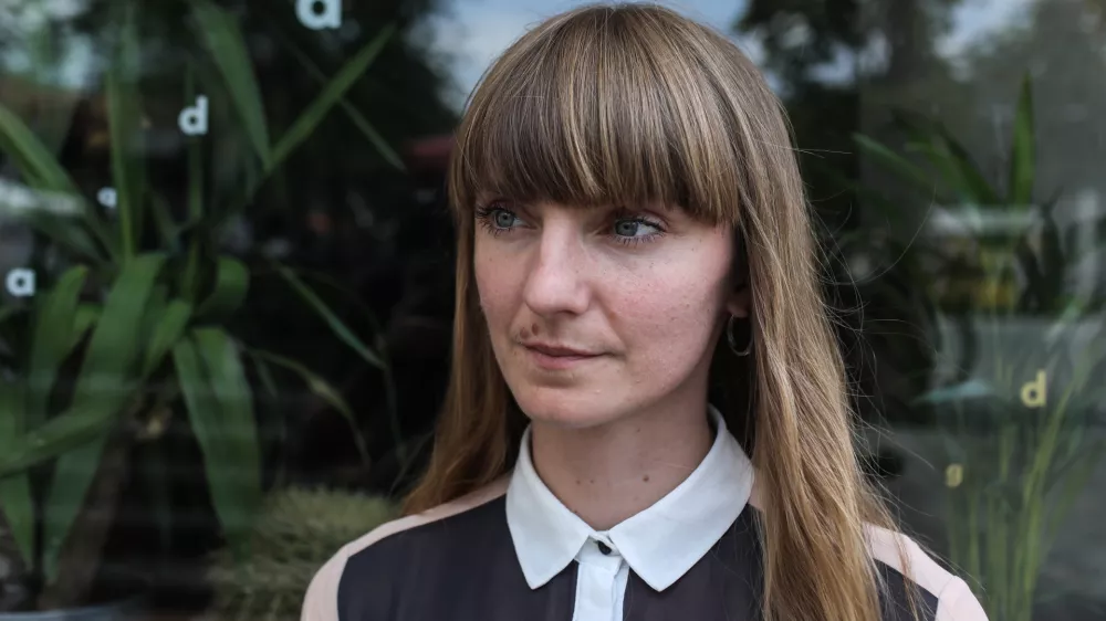 - 03.07.2018 &ndash; Ana Schnabl, pisateljica, literarna in plesna kritičarka ter urednica   //FOTO: Jaka Gasar