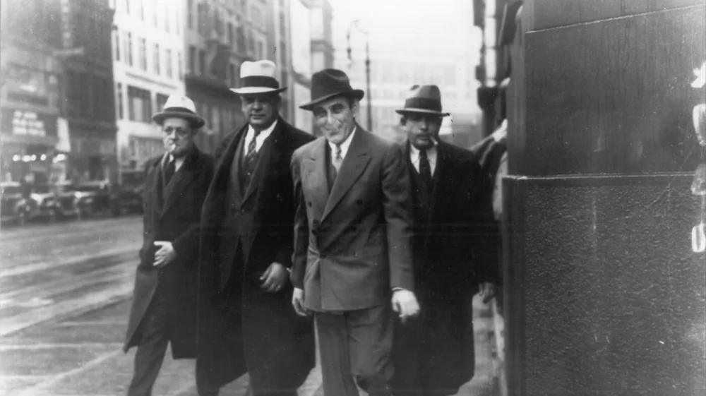 Grof Lustig leta 1935, ko ga je sodi&scaron;če obsodilo na 20 let.  / Foto: Profimedia