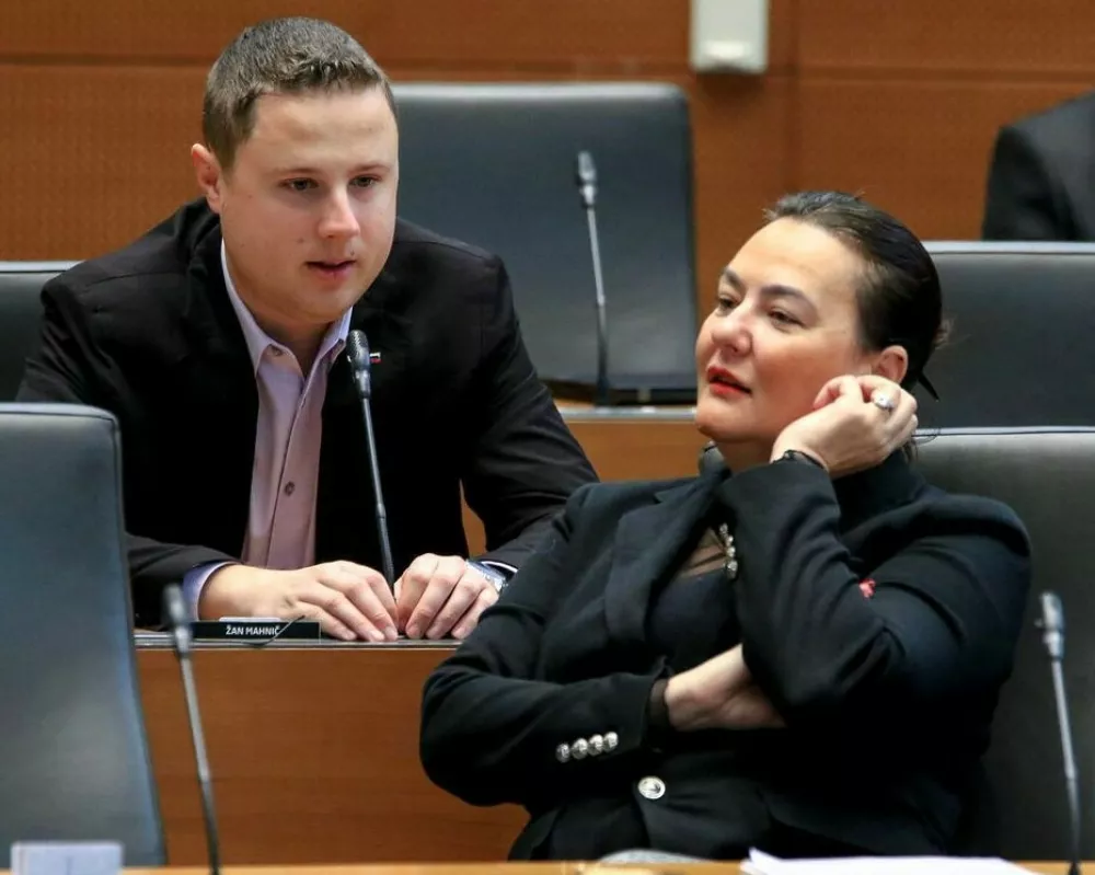 Žan Mahnič Anja Bah Žibert / Foto: Picasa