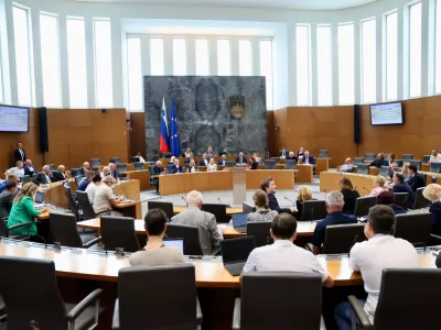 Državni zbor Republike Slovenije. / Foto: Jaka Gasar