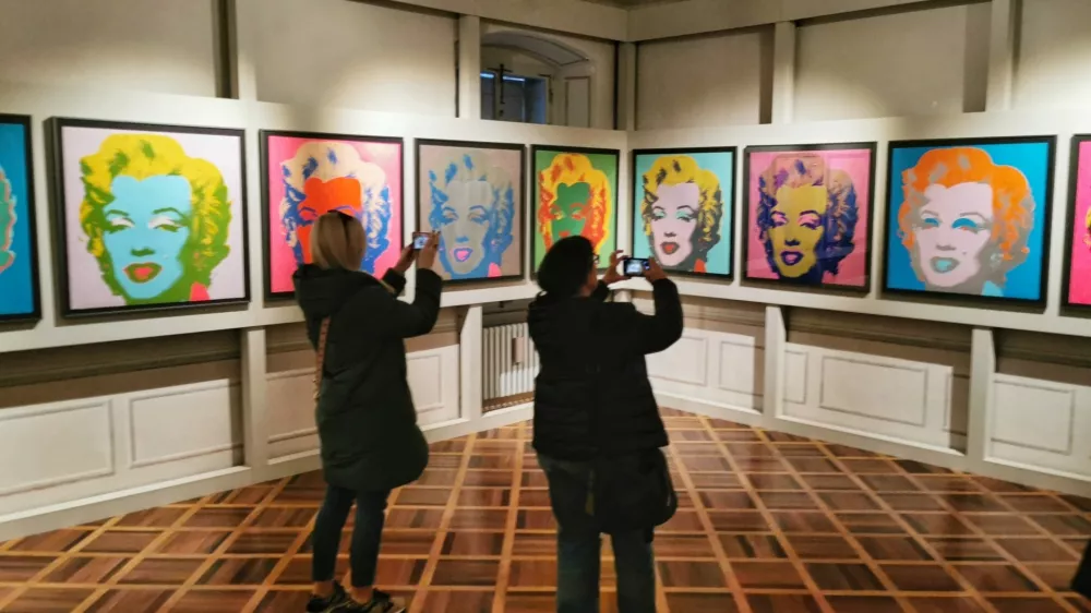 Warholove Marilyn Monroe. / Foto: Miha &Scaron;tamcar