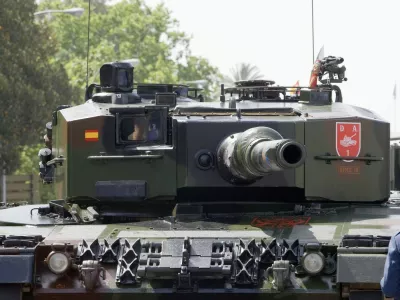 &Scaron;panska vojska, tank leopard. Foto: Profimedia