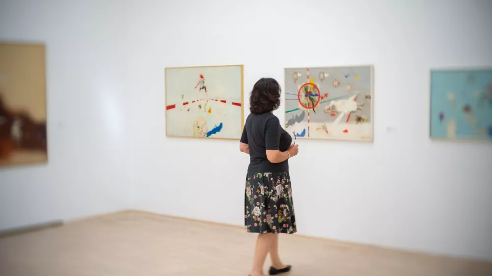 Slikar z risarsko strastjo in natančnostjo