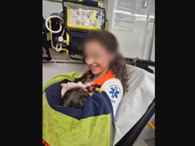 Za najdenčka je dobro poskrbljeno. Vir: Združenje Betlehem, FB