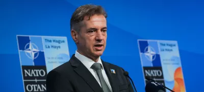 Haag. Vrh zveze Nato, ki se ga je udelezil predsednik vlade Robert Golob.