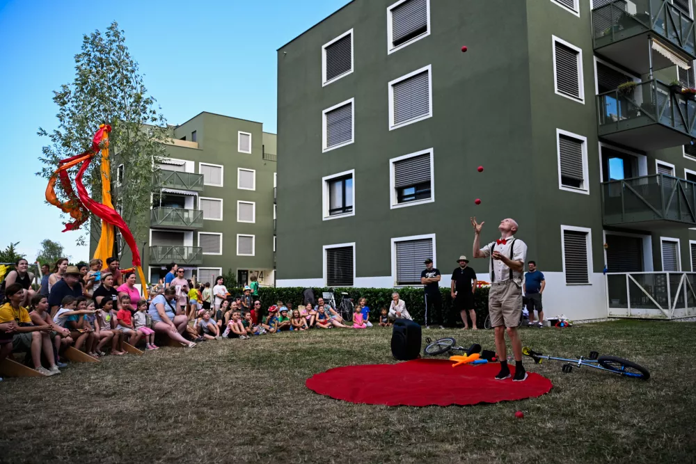 23.06.2025 28. mednarodni festival uličnega gledali&scaron;ča Ana Desetnica 2025, Novo BrdoFOTO: Nik Erik Neubauer