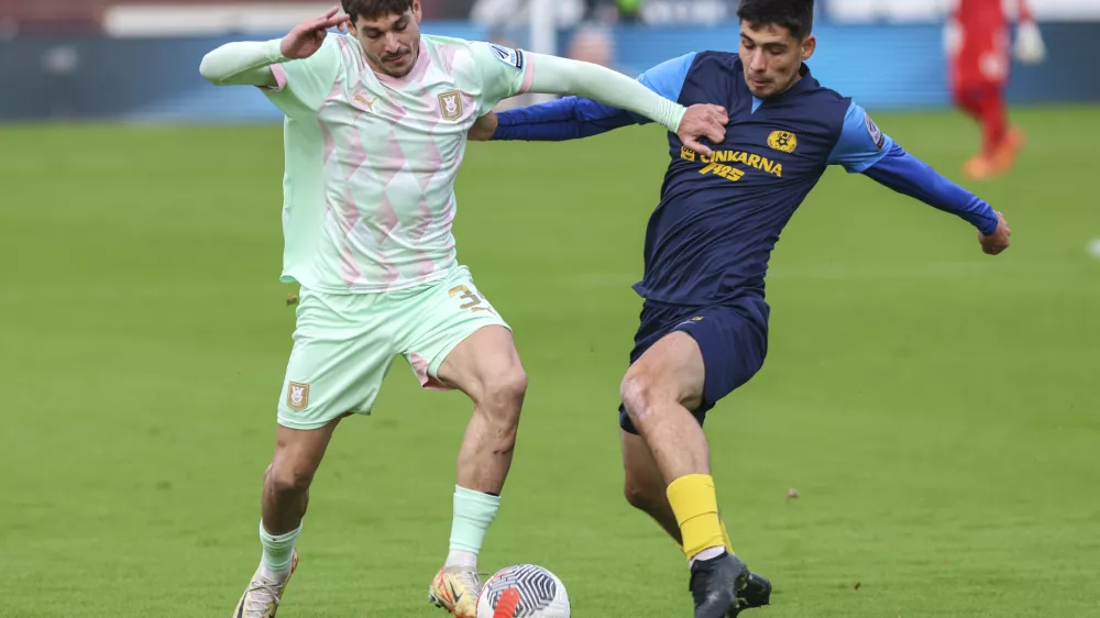 Augustin Doffo, Svit Se&scaron;lar- 03.11.2024 - nogomet - 1.SNL - Celje: Olimpija, stadion v Celju//FOTO: Jaka Gasar