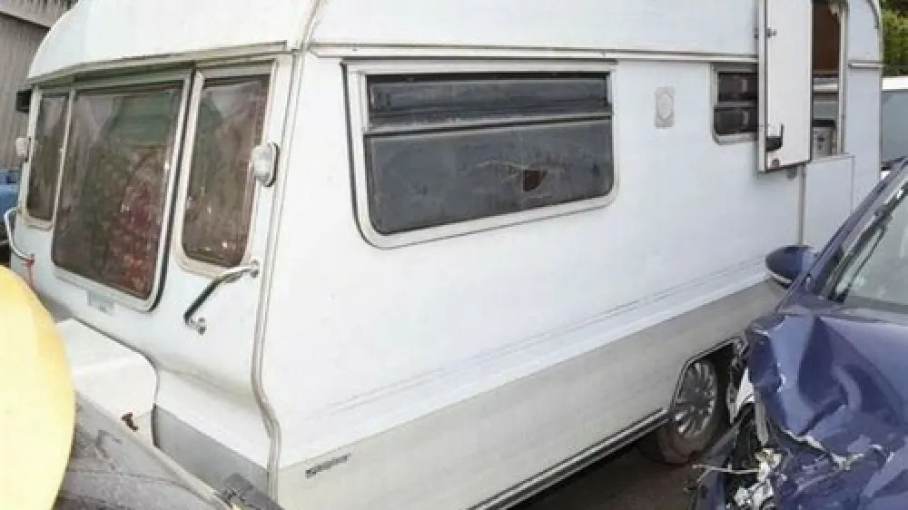 The caravan owned by Ernest Gunar in Albert Road, Folkestone. A 12-year-old girl who was plied with drugs and repeatedly raped by three men in a horrific 72-hour ordeal "wanted to die" and is now a "completely different child", her devastated parents have said. The young schoolgirl was subjected to the living nightmare after depraved Kevin Horvath, 26, and Ivan Turtak, 38, came across her in an Asda car park in Dover, Kent and lured her into their car. She was then given drugs, including crystal meth and amphetamine, and repeatedly raped and subjected to sexual acts by Horvath, Turtak, and a third man, vile Ernest Gunar, 27. The torment began on August 11 and did not end until August 13, when the girl bravely managed to escape through a window - despite the men telling her they would kill her if she tried to flee.,Image: 1014571221, License: Rights-managed, Restrictions: Editorial use, commercial use may require additional licenses. We don't use AI to make images which could be mistaken for news photos. AI use will be clearly indicated. Supplied on condition you ensure personal data is processed in compliance with UK GDPR, Model Release: no
