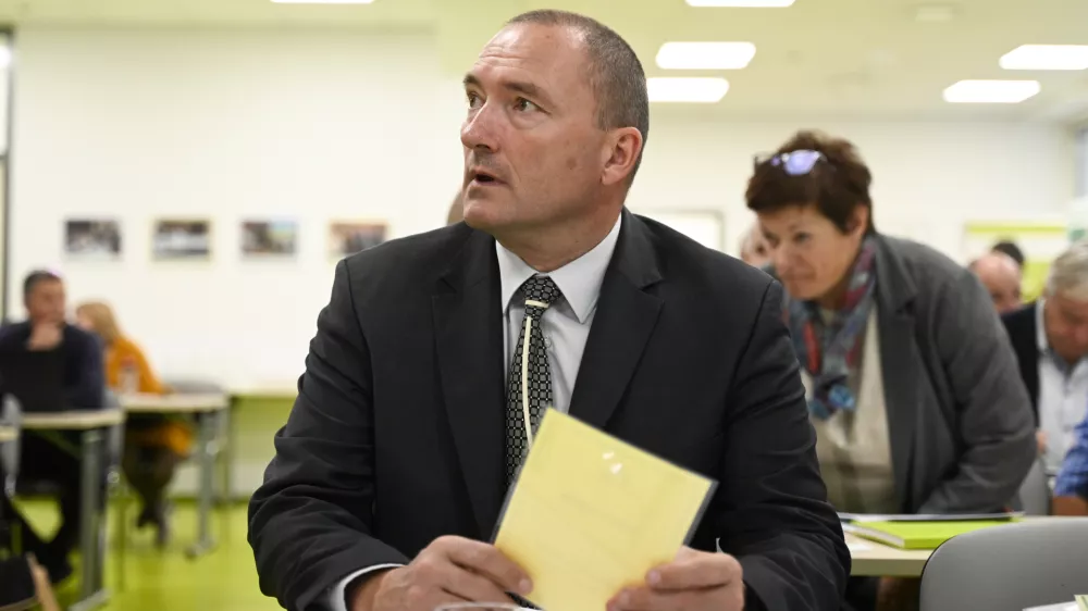 Jože Podgor&scaron;ek25.10. 2024 Ustanovna seja KGZS - imenovanje predsednika in ostalih organov zbornice - volitve - Kmetijsko gozdarska zbornica Slovenije FOTO: Nik Erik Neubauer