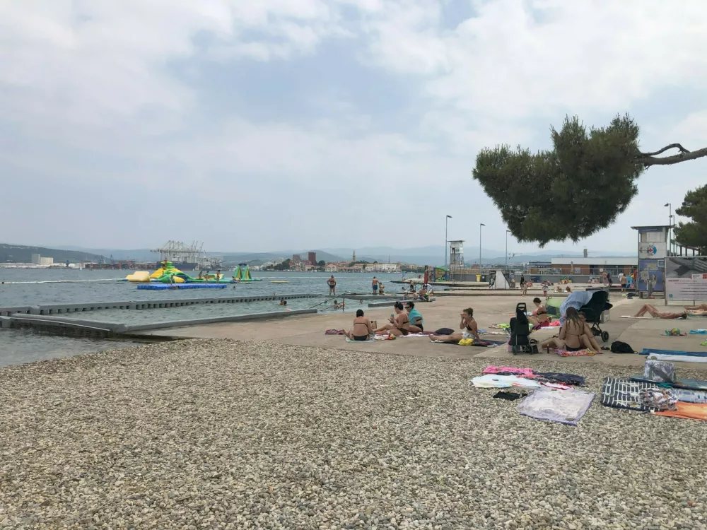 Milijonska investicija v prvo fazo prenove plaže v Žusterni