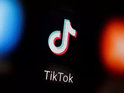 FILE PHOTO: A TikTok logo is displayed on a smartphone in this illustration taken January 6, 2020. REUTERS/Dado Ruvic/Illustration/File Photo