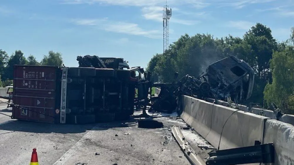 Nesreča na &scaron;tajerski avtocesti