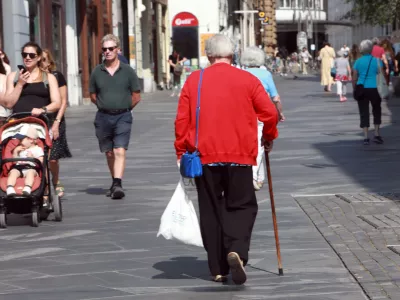 12.06.2025 -simbolična fotografija - upokojenci, novelo zakona o dolgotrajni oskrbi, novelo zakona o pokojninskem in invalidskem zavarovanjuFoto: Tomaž Skale