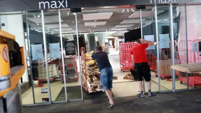 01. 07. 2025 - Maximarket, praznenje, zapiranjeFoto: Tomaž Skale