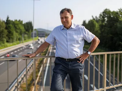 12.06.2025. - Andrej Ribič, Predsednik uprave DARSa.//FOTO: Bojan VelikonjaOPOMBA: ZA OBJAVO V OBJEKTIVU!!!