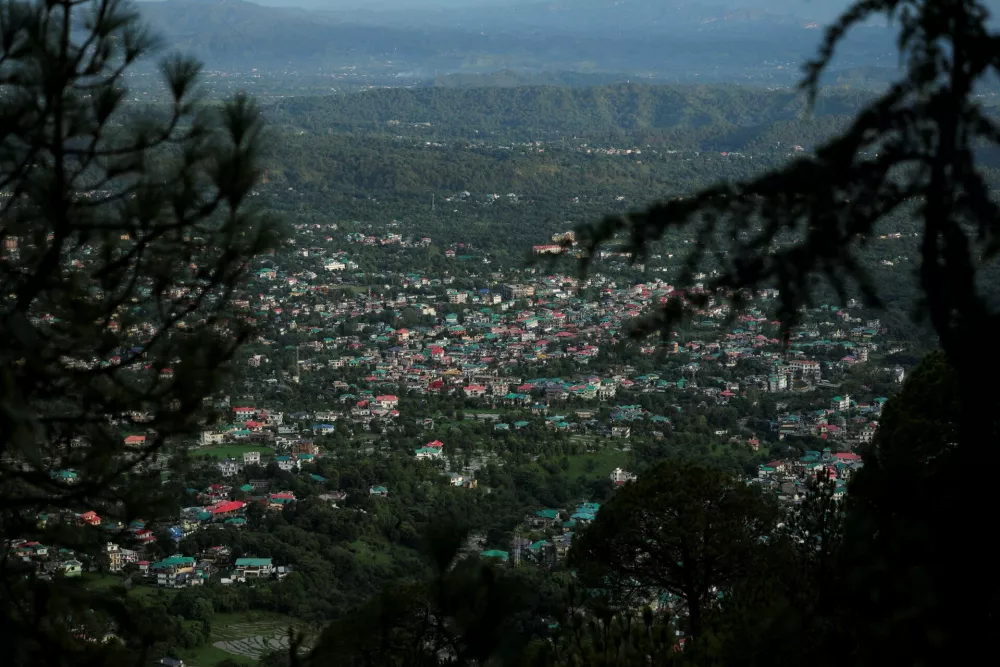 A view of of Dharamshala, India, July 1, 2025. REUTERS/Anushree Fadnavis