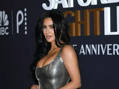 2ST3AGY February 16, 2025, New York, New York, USA: KIM KARDASHIAN attends the SNL50: The Anniversary Show at 30 Rockefeller Plaza in New York. (Credit Image: ? Photo Image Press via ZUMA Press Wire) EDITORIAL USAGE ONLY! Not for Commercial USAGE!