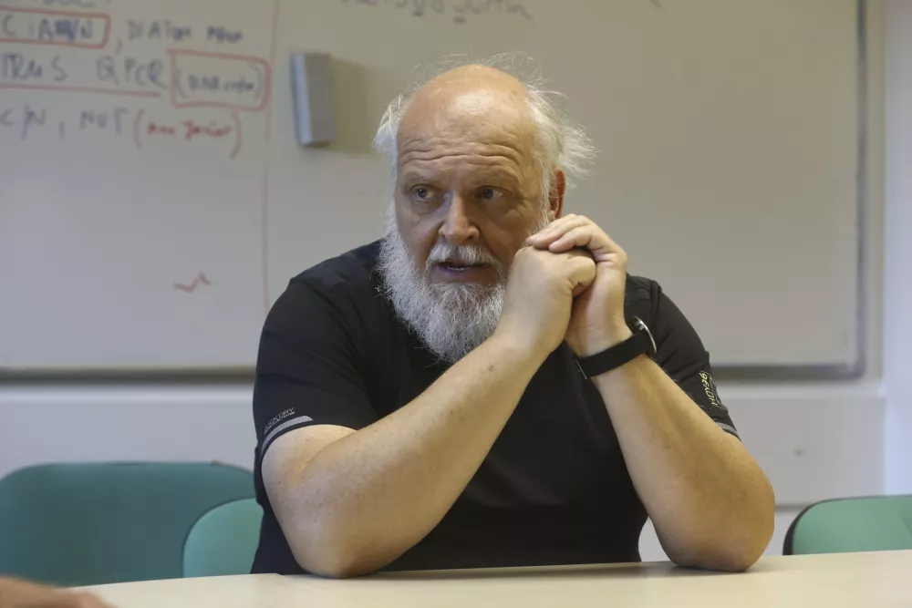 dr. LOVRENC LIPEJ.06.09.2023 - reportaža Objektiv - Kak&scaron;no je stanje slovenskega morja FOTO: Luka Cjuha / Foto: Luka Cjuha