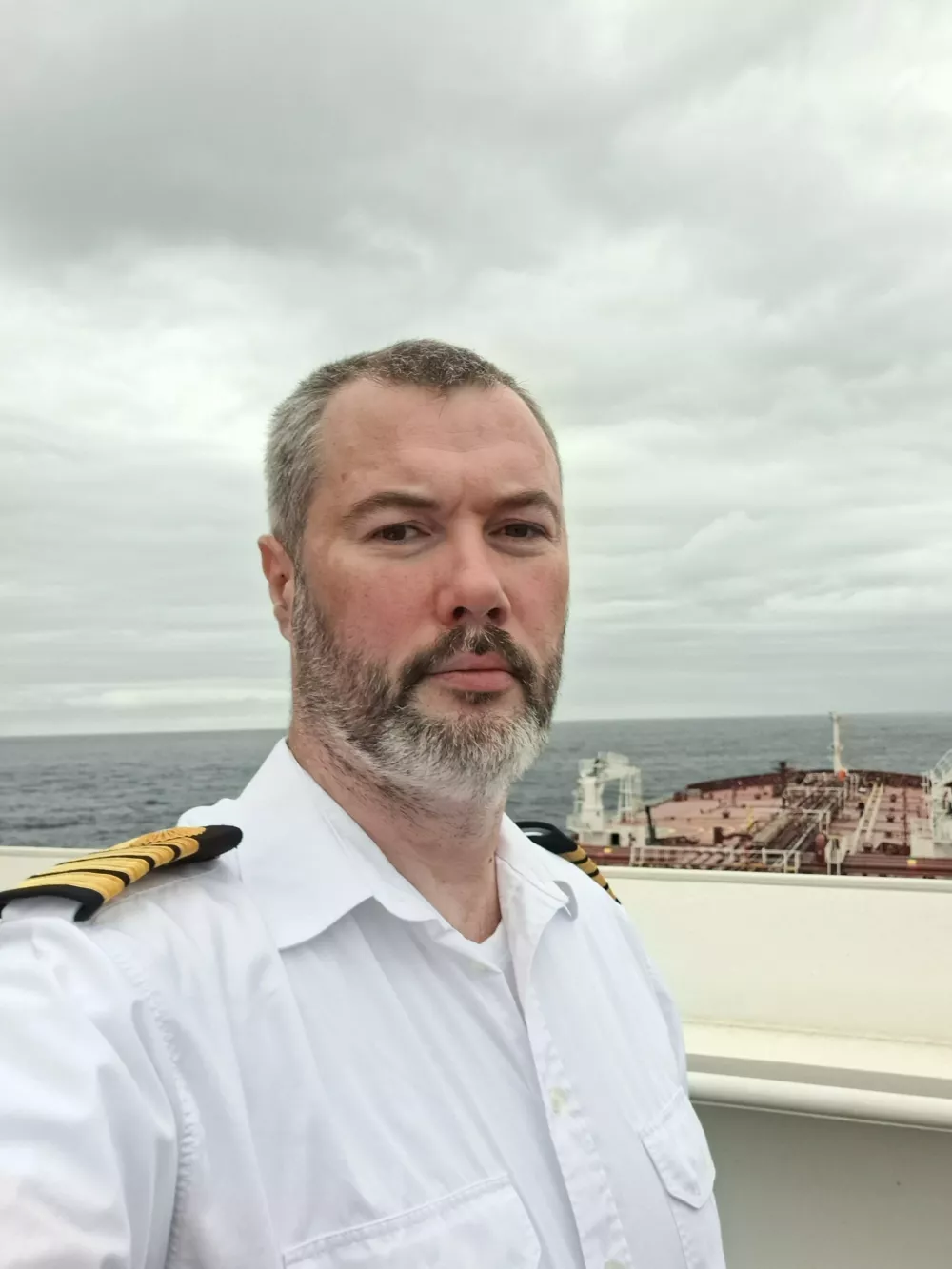 Gregor Bonin, poveljnik tankerja, Euronav / Foto: Arhiv Gregorja Bonina