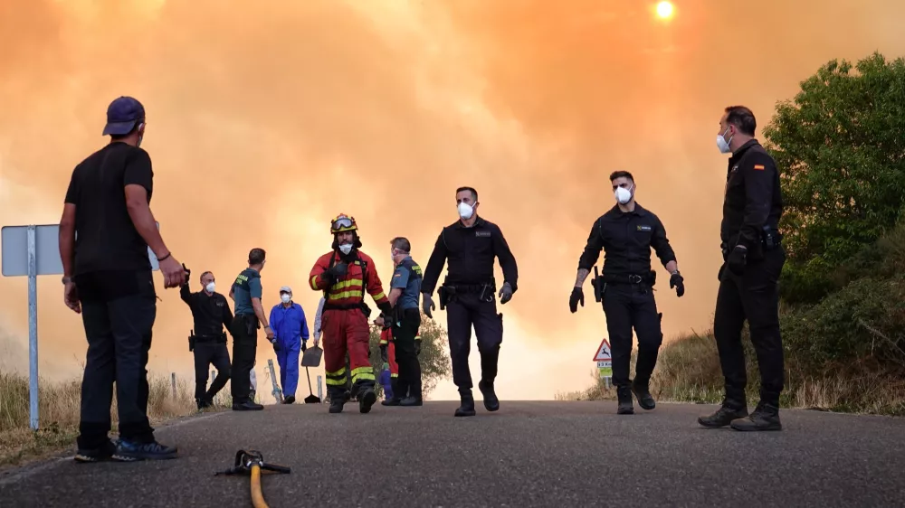 Apokaliptični prizori iz &Scaron;panije / Foto: dpa