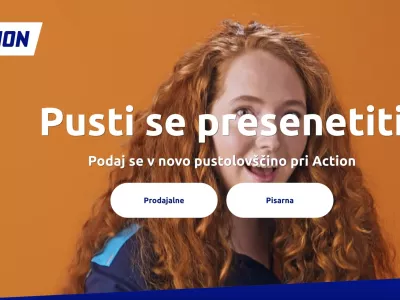 Action spletna stran