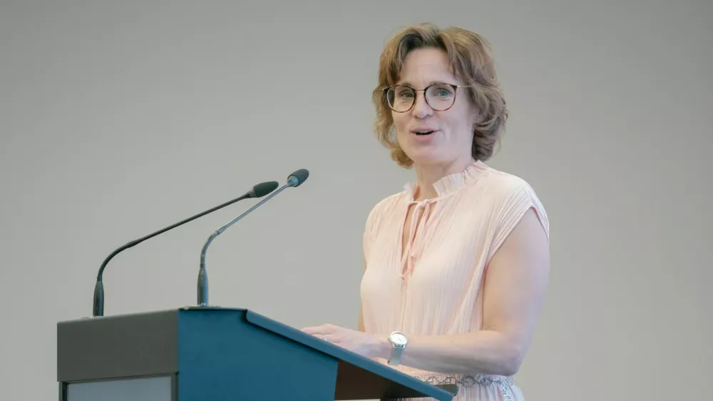 EU Commissioner Roswall takes part in the official opening of day 2 of the Regional Water Forum "Danube &ndash; Eastern Europe" 2025, Tuesday, June 24th, 2025, at the Romanian Parliament in Bucharest, Romania.