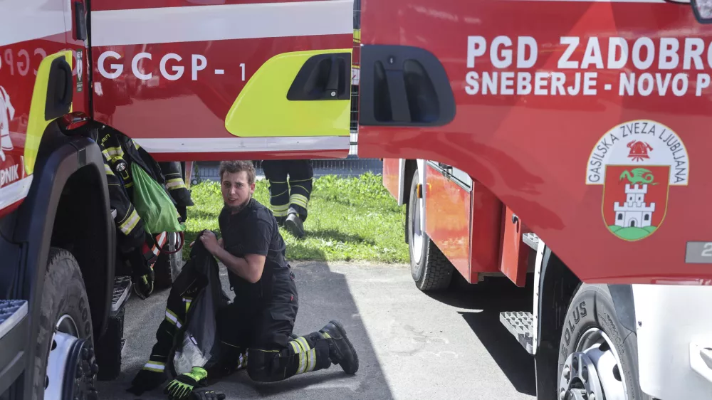 - 30.05. 2025 - 30 urna gasilska vaja v primeru uničujočega potresa - gasilci, re&scaron;evanje, ga&scaron;enje//FOTO: Jaka Gasar / Foto: Jaka Gasar