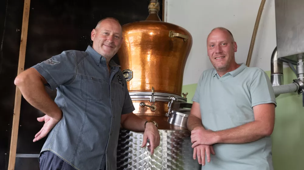 Edvard Benedetič in Andrej Murenc 