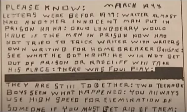 Eno od poslanih pisem / Foto: Wikipedia