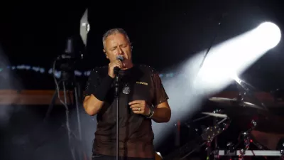 Marko Perković&nbsp;Thompson na koncertu minuli konec tedna. / Foto: Reuters