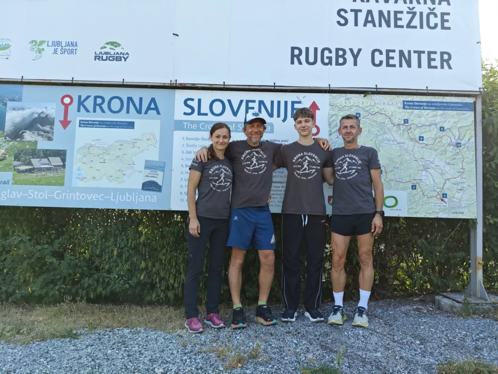 Tekača sta imela močno podporo tudi pri Tanji in Jo&scaron;tu. F osebni arhiv