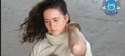 Nazadnje so jo ujele kamere v majhnem mestecu. / Foto: Avstralska Policija