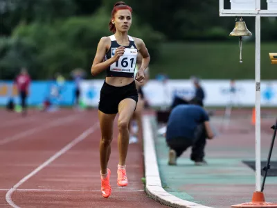 Klara Lukan- 16.07.2020 &ndash; atletika &ndash; 15. memorial Matica &Scaron;u&scaron;ter&scaron;iča in Patrika Cvetana - atletski miting na stadionu ŽAK v Ljubljani //FOTO: Luka Cjuha.