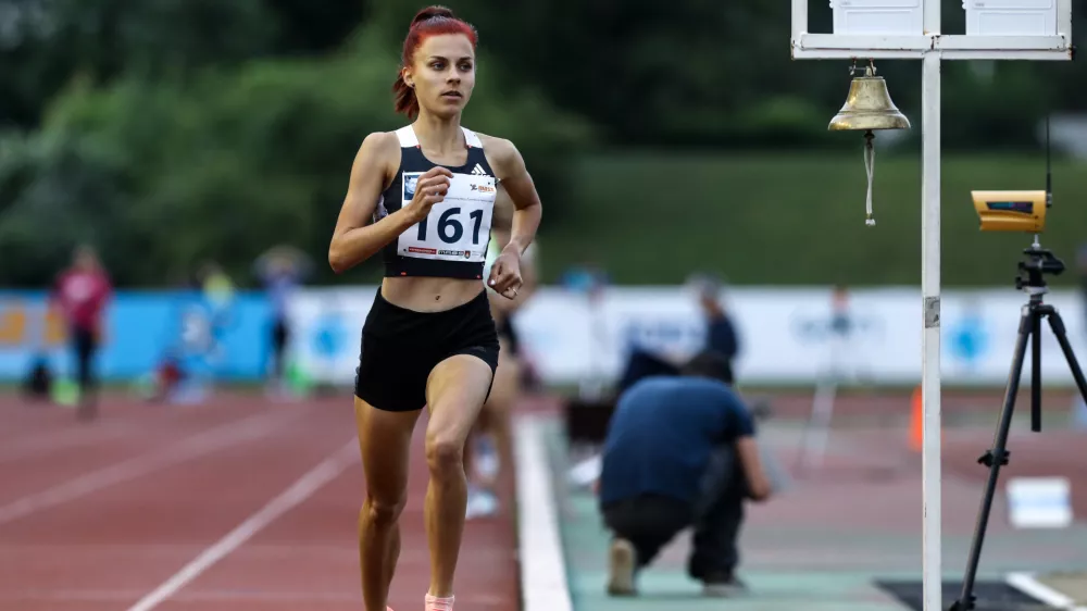 Klara Lukan- 16.07.2020 &ndash; atletika &ndash; 15. memorial Matica &Scaron;u&scaron;ter&scaron;iča in Patrika Cvetana - atletski miting na stadionu ŽAK v Ljubljani //FOTO: Luka Cjuha.