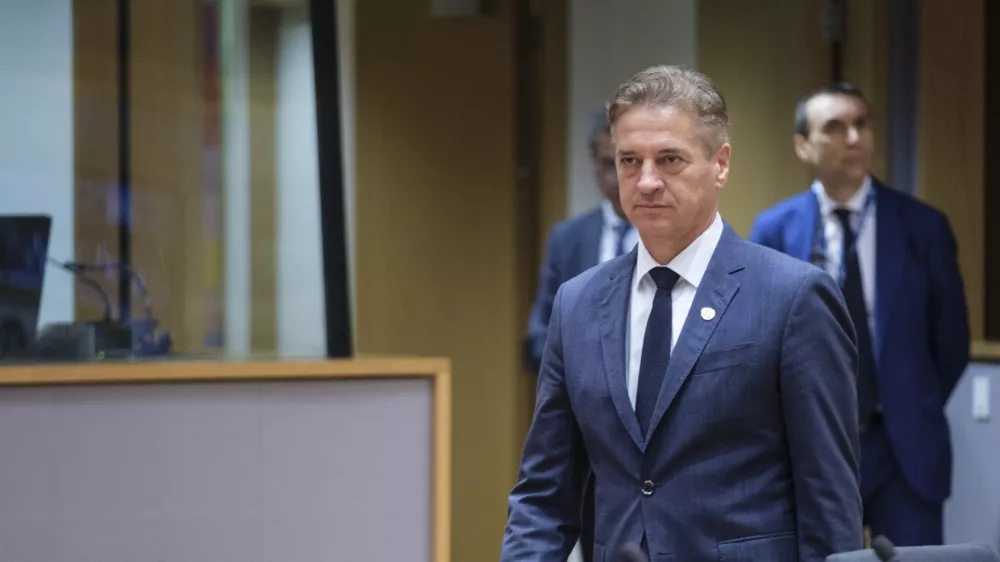 Belgija, Bruselj.Zasedanje voditeljev drzav clanic EU.Predsednik vlade Robert Golob.