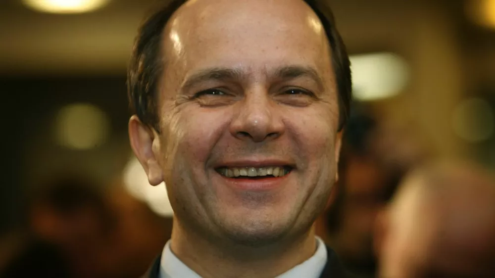 Branko Grims (SDS)- pogovor z naslovom Resetirati Slovenijo v organiziaciji In&scaron;tituta dr. Jožeta Pučnika, /FOTO: Matej Pov&scaron;e