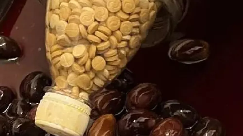 Tablete in sredozemski plodovi / Foto: Nem&scaron;ka Policija