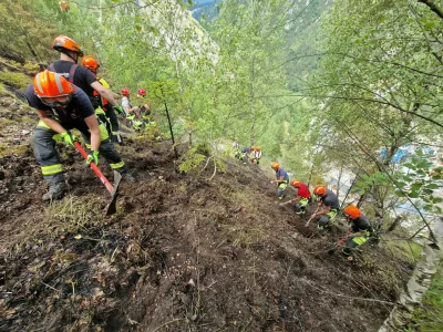 Foto: Gasilci Črna na Koro&scaron;kem