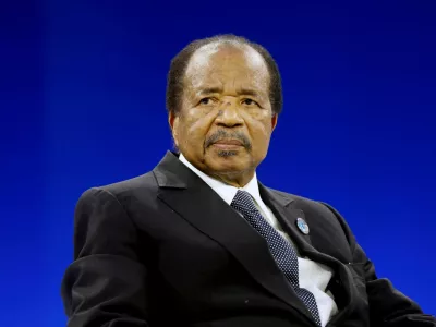 FILE PHOTO: Cameroon President Paul Biya attends the Paris Peace Forum, France, November 12, 2019.  REUTERS/Charles Platiau/File Photo / Foto: Charles Platiau