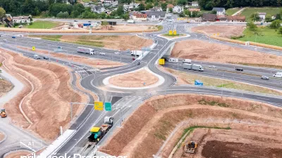 Primorska avtocesta.Gradnja avtocestnega prikljucka Dragomer na primorski avtocesti.Foto: InfoPot