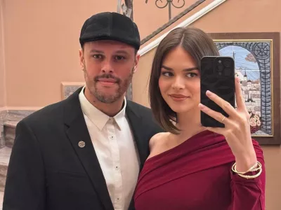 Igor Kojić z novo izbranko Sofijo Dacić F instagram Igorja Kojića