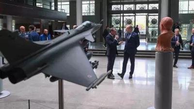 24.3.2025., Pariz, Francuska - Ministar obrane Ivan Anusic posjetio je tvrtku Dassault, proizvodjaca aviona Rafale. Photo: MORH/F. Klen/PIXSELL