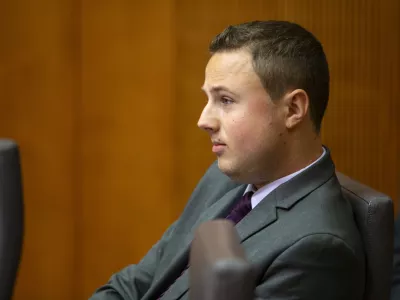 član odbora Žan Mahnič (SDS)- 04.09.2018 - Odboro DZ za notranje zadeve, javno upravo in lokalno samoupravo - predstavitev kandidata za ministra za javno upravo Tugomirja Kodelje //FOTO: Matjaž Ru&scaron;t