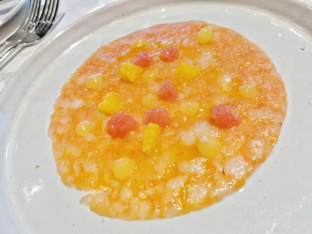 Karpačo rdečih gamberov 