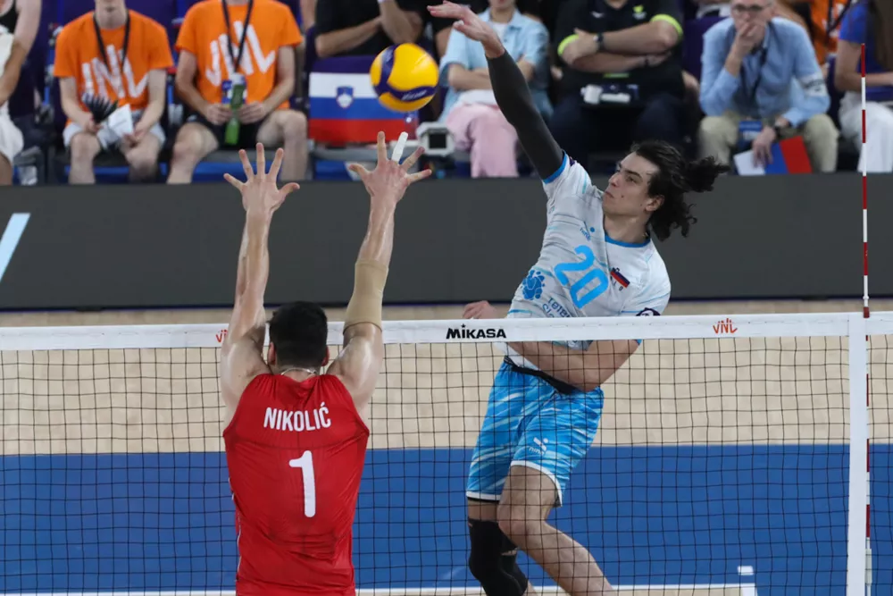  odbojka Slovenija Srbija Foto: Bojan Velikonja 
