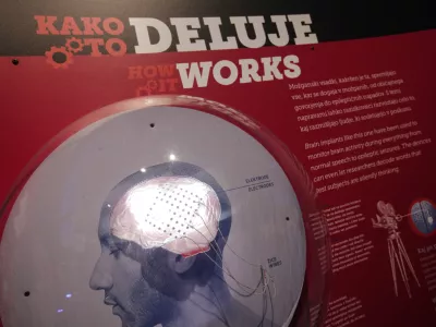 - 15.05.2014 GR v Ljubljani - potujoča razstava &raquo;Možgani &ndash; podnaslovljena Zgodba od znotraj &laquo;, - poučna, sodobna in interaktivna razstava ki se opira na raziskave in tehnologijo 21. stoletja. - pripravil Ameri&scaron;ki naravoslovni muzej iz New Yorka  //FOTO: Luka Cjuha.