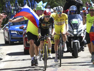 Pogačar: Sem le Tadej, ne superman