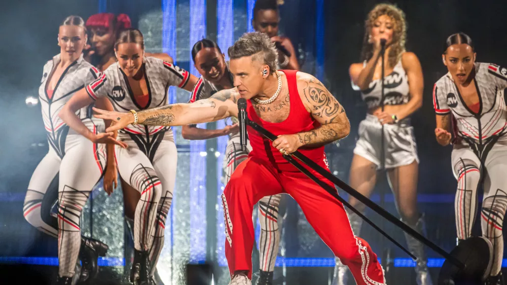 koncert Robbie Williams Trst / Foto: Simone Di Luca