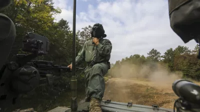 - Tank M-84 - bojno gosenično vozilo - 12.10.2023 - Slovenska vojska (SV) - oklepniki &ndash; bojna vozila - oborožitev //FOTO: Luka Cjuha