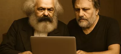 Karl Marx in Slavoj Žižek